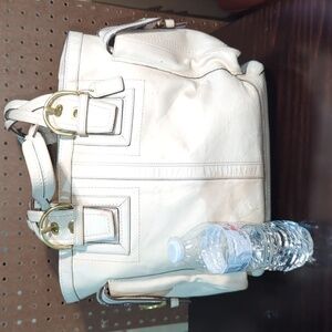 XL Coach Soho Mia Tote with braided handles #10050